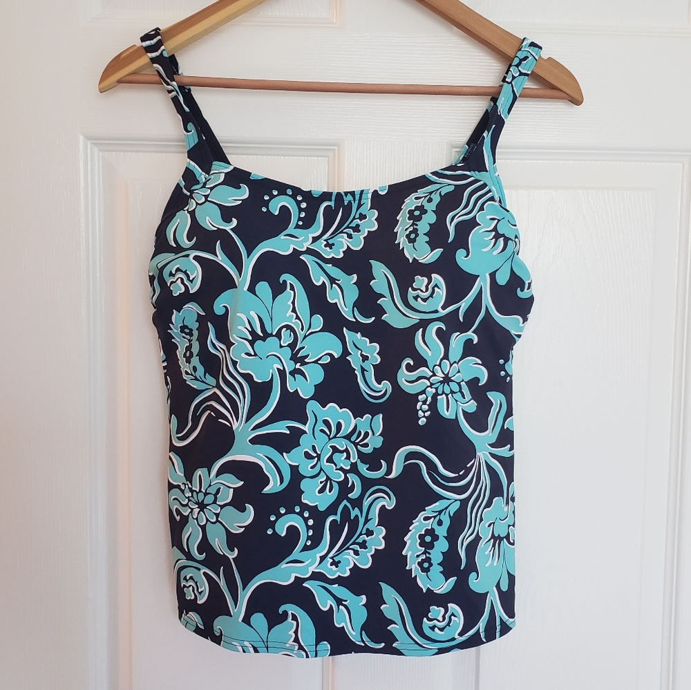 Lands' End Tankini Top swim suit top beach